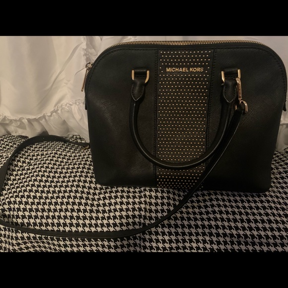 michael kors cindy studded crossbody - Picture 2 of 6